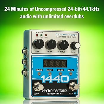 Amazon.com: Electro-Harmonix 1440 Stereo Looper Pedal